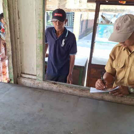 SURVEI PERSIAPAN PELAKSANAAN PROGRAM BANTUAN RENOV WARUNG DI DESA BLIGO TA. 2025